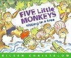 Five Little Monkeys Sitting in a Tree von Eileen Christelow | Buch | Zustand gut