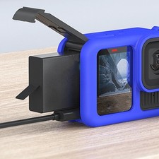 For Hero13 Black Silicone Cover with Lens Cap and Safety Lanyard