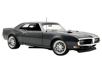 1968 PONTIAC FIREBIRD STREET FIGHTER ''SILVER BIRD'' 1/18 DIECAST BY ACME A1805222