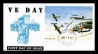 Dr Jim Stamps Tanzania V-E Day Battle Of Britain Souvenir Sheet Fdc Monarch