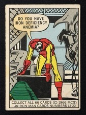 1966 Donruss Marvel Super Heroes Trading Cards 13