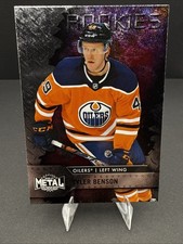 Tyler Benson #111 Skybox Metal Universe NHL 2020-21 Edmonton Oilers RC