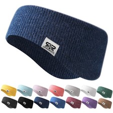 Ear Warmer Hair Band Warm Head Knit Fleece Headband Winter Wrap for Women Men