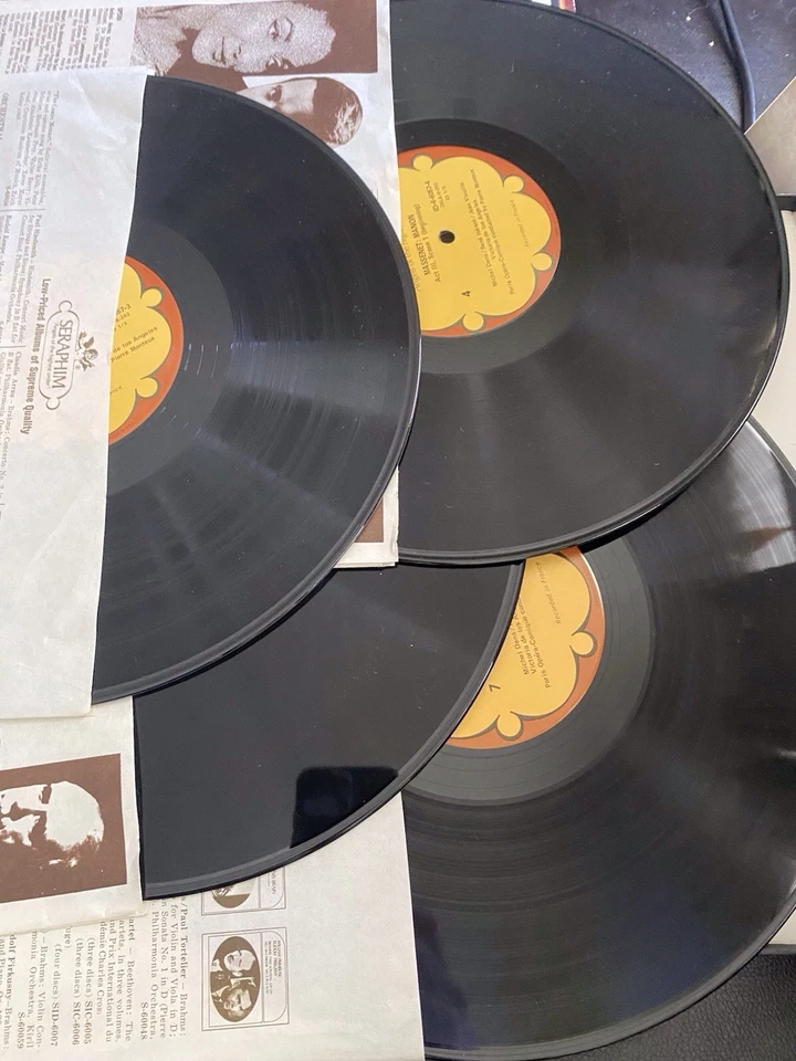 VICTORIA DE LOS ANGELES "Massenet's Manon"  4 Vinyl LP  Box Set Seraphim ID-6057 - Image 3 of 3