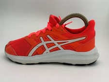 ASICS Jolt 4 GS Running Shoes Orange White Kids US 1 SN 1014A300 ksh1/0073 
