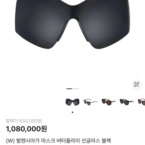 Balenciaga Butterfly Sunglasses