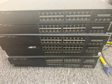 LOT 2x Cisco WS-C3650-24TD-E 24-Port 3650 Switch AC Power
