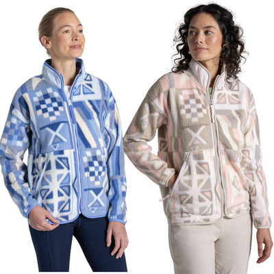 Craghoppers Damen Fleece Dante gemustert Full Zip