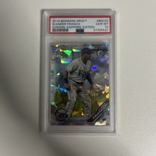 2019 Bowman Chrome Draft Sapphire Edition - Wander Franco #BDC-93 (RC) PSA 10 