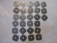 Webster-Chicago Corporation Metal 45 RPM Record Inserts / Adapters (Lot of 27)