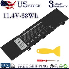 F62G0 Battery for Dell Inspiron 7373 7386 P83G P87G P91G P83G001 P83G002 P87G001