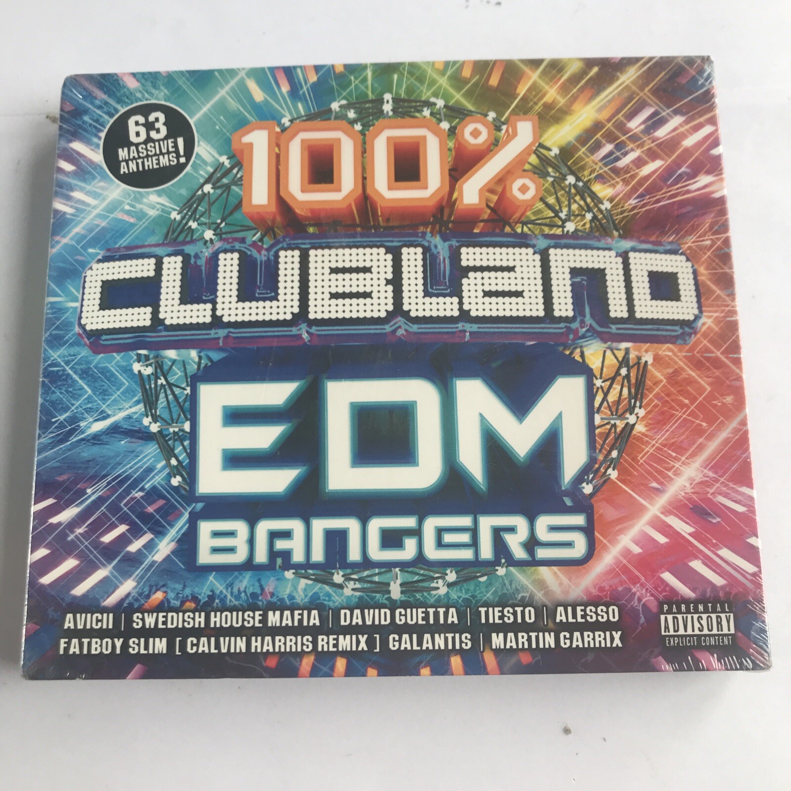 100% Clubland: Edm Bangers by Various Artists (CD, 2018)