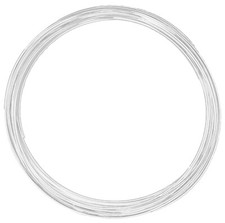 940 Argentium Silver Wire  Round, Dead Soft  10-30 Gauge  1-10 Ft  USA
