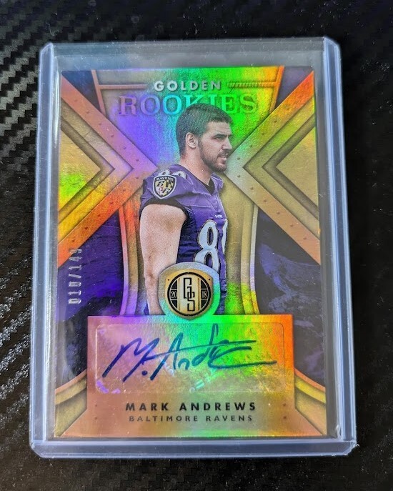 Mark Andrews Panini Gold Standard Golden Rookies Autograph #GRMA Base