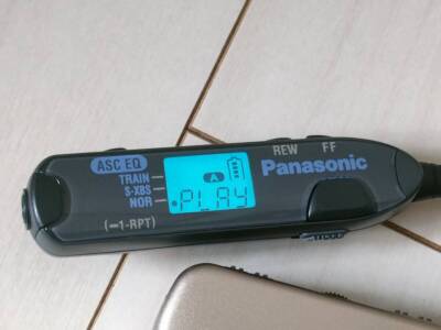 Panasonic stereo cassette player RQ-SX55 gold operation Panasonic stereo cassette player RQ-SX55 gold operation