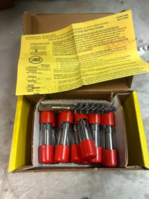 Pop-A-Plug P2-780-C, Box of 10,  .780'' Plug Kit, New in Box, Shipped Priority
