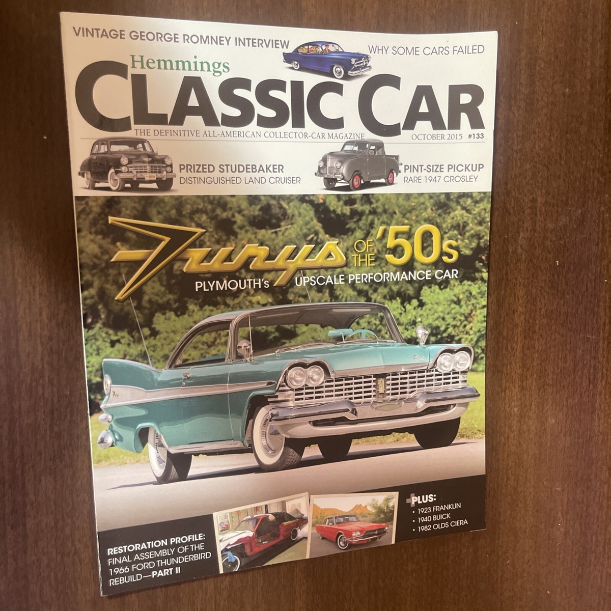 Hemmings Classic Car Magazine October 2015 Issue 133 | eBay