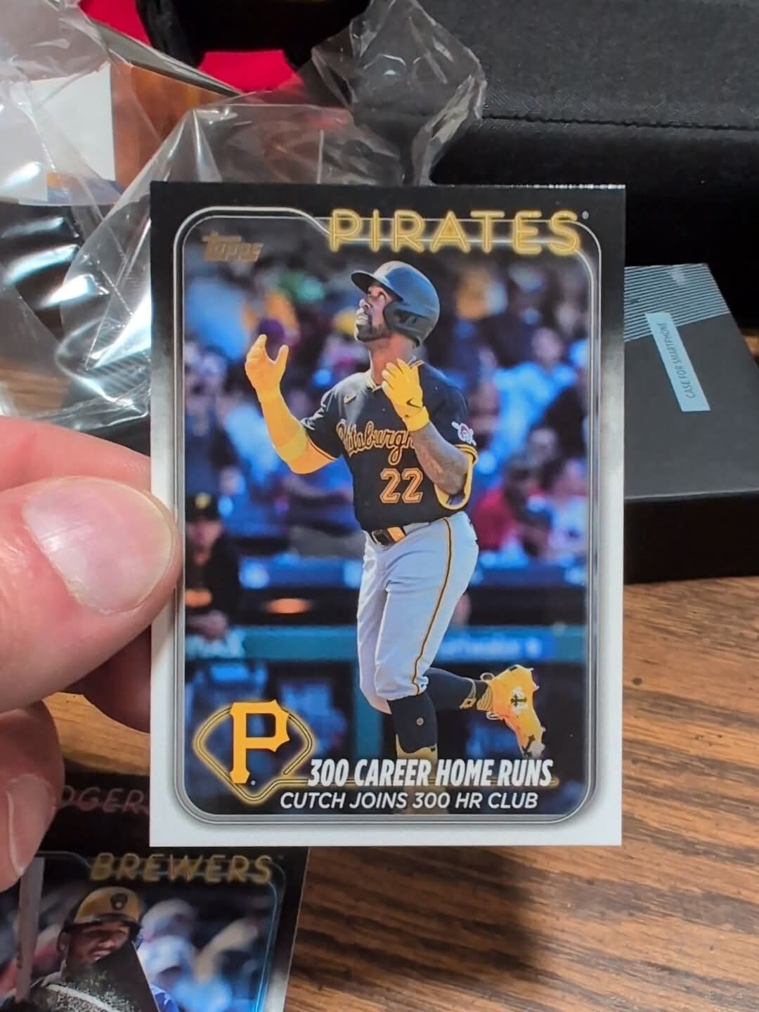 2024 Topps Update Series - Golden Mirror Variation (SSP) #US254 Andrew McCutchen