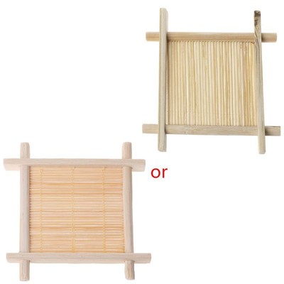 Bamboo Bathroom Soap Dish Holder Shower Storage Rack Wash Soap Holder ...