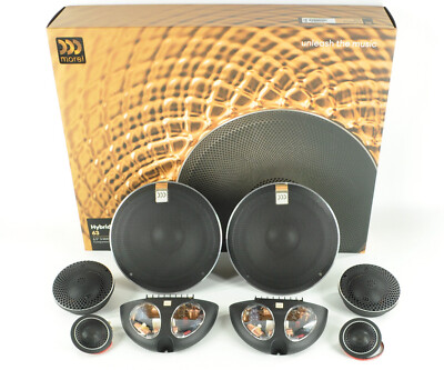 MOREL HYBRID 63 HIGH-END 3-WAY KIT 6.5'' + CDM700 + MT300, 140W RMS, BRAND NEW