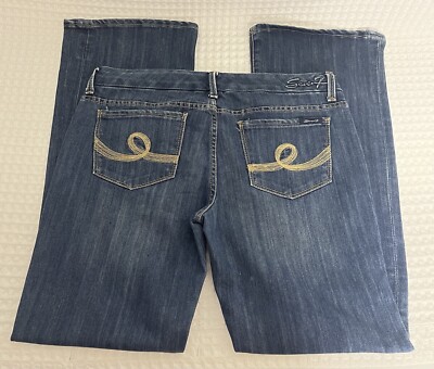Seven Bootcut Women's Size 32 Premium Blue Denim Stretch
