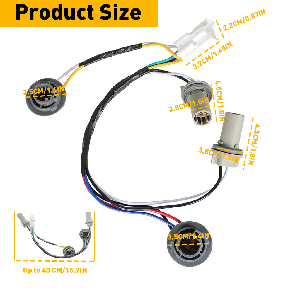 2011-2014 Hyundai Sonata Rear Taillight Lamp Socket & Wiring