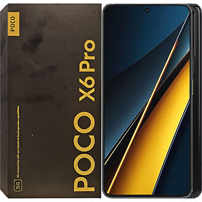 Xiaomi Poco X6 Pro 5G Black 512GB + 12GB Dual-SIM Factory Xiaomi Poco X6 Pro 5G Black 512GB + 12GB Dual-SIM Factory