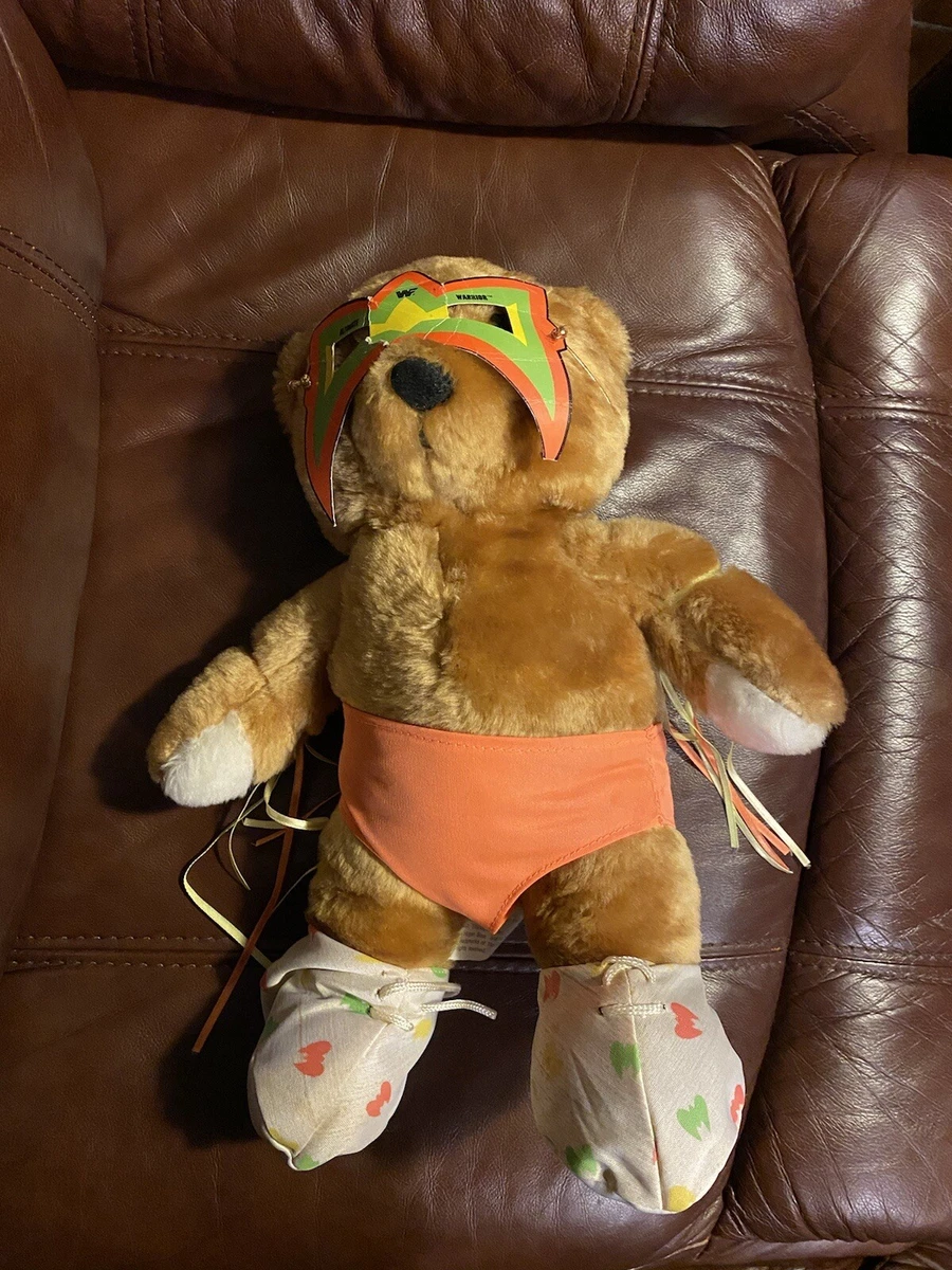 WWF Titan Sports ultimate warrior teddy bear eBay