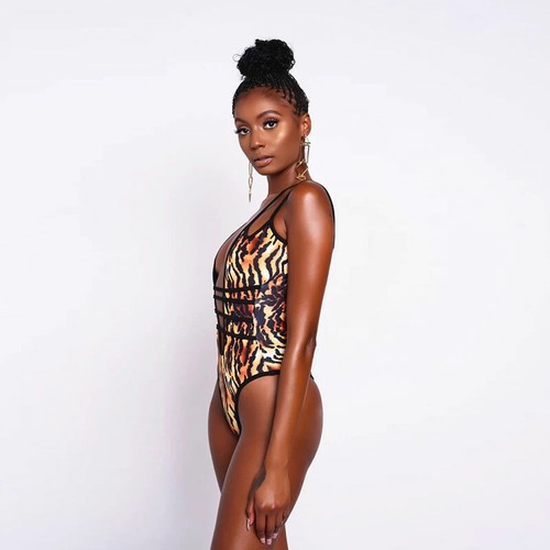 sexy leopard one piece