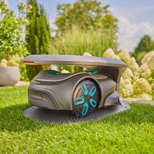 GARDENA Garage für Mähroboter, Unterstand, grau - Bild 5 von 7