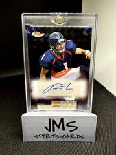 2024 Topps Finest - Jason Elam #FBA-JEL - Black Geometric Auto /25 - Broncos