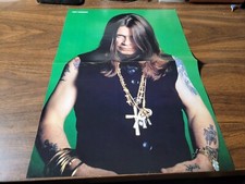 Ozzy Osbourne 1996 Metal Edge Magazine Center...