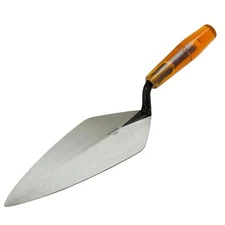 RO1416-11 1/2 11-1/2in Narrow London Brick Trowel with Plastic Handle | W. Rose™