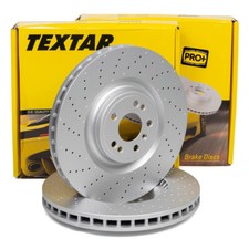 TEXTAR Bremsscheiben Satz &Oslash; 375mm f&uuml;r MERCEDES X166 W166 C292 vorne 1664211600