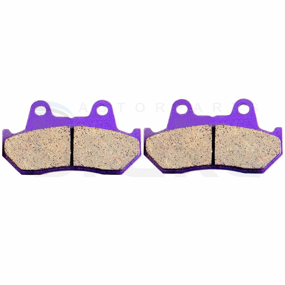 Pastillas de freno F&Traseras de fibra de carbono para 84-87 Honda Goldwing 1200 GL1200I Interstate Foto 2 de 4