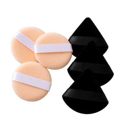 Puderquaste Kosmetik Make-up Schwämme Gesicht Schönheit Foundation kompakt 6er Pack UK