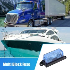 DC250V Car Truck Marine Boat Fuse Block 200A Class T Fuse Holder with 200 Amp