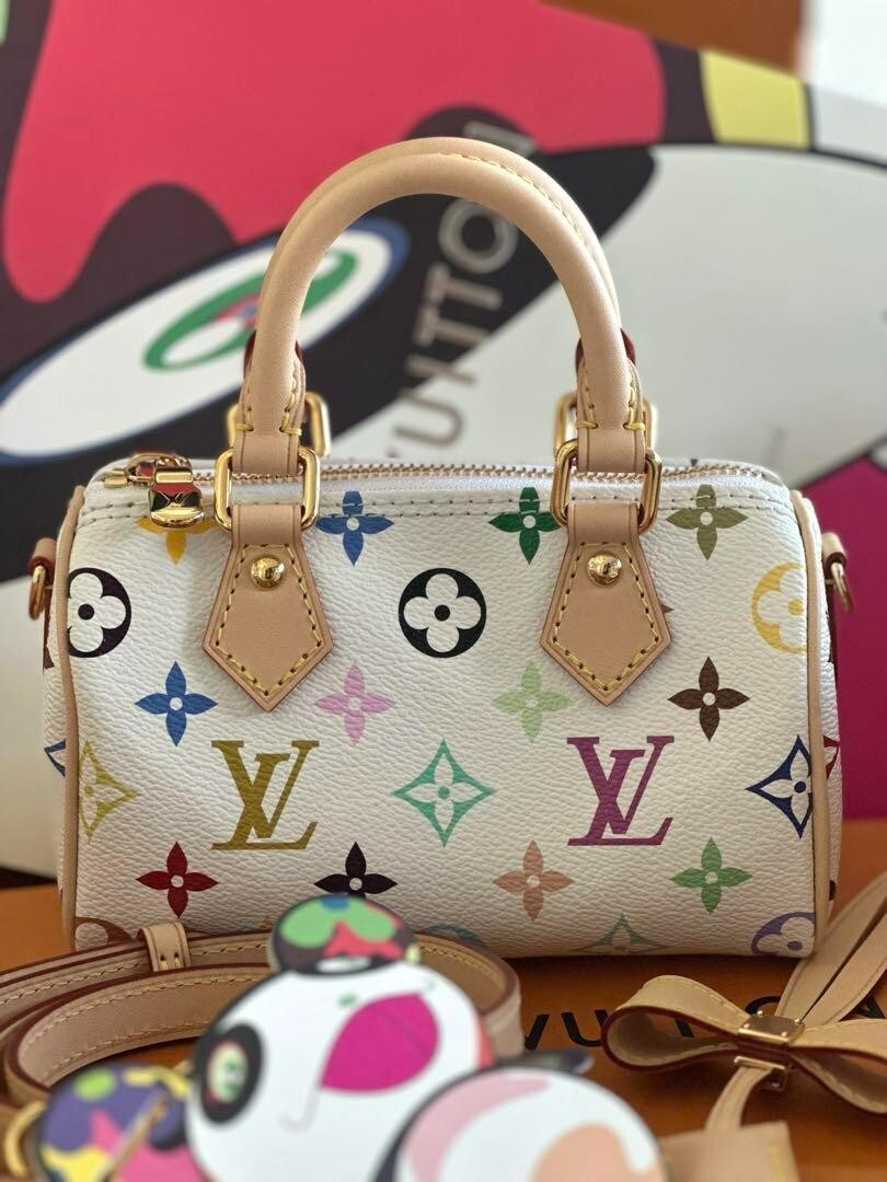 Louis Vuitton x Takashi Murakami Nano Speedy M13391 Auth 2025 | eBay