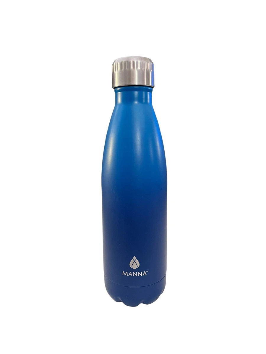 Manna Vogue Stainless Steel 17 Oz Water Bottle Gradient Blue