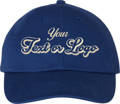 Personalized Custom Embroidered Baseball cap, golf, football,(text/logo)