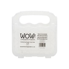 WOW Embossing Powder Storage Case w/Handle Empty Holds 6 Jars