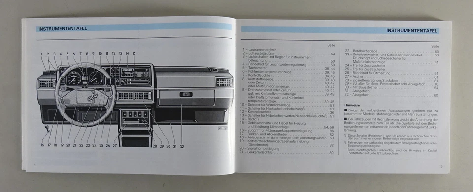Carpeta De Documentos Con Manual / Guía VW Golf II / 2 País De Julio De 1990 - Imagen 2 de 4