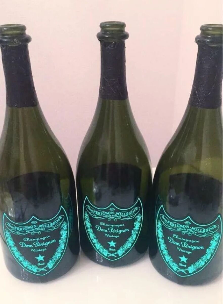 Empty Dom Perignon Vintage 空ボトル ルミナス ロゴ Empty Dom Perignon Vintage 空ボトル ルミナス ロゴ 飲料・酒