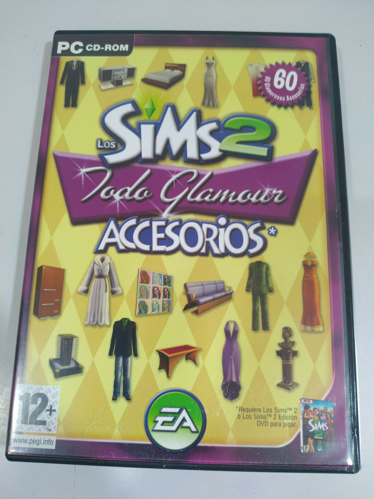 The Sims 2 All Glamour Accessories EA Spanish - Game for PC CD-Rom - 3T