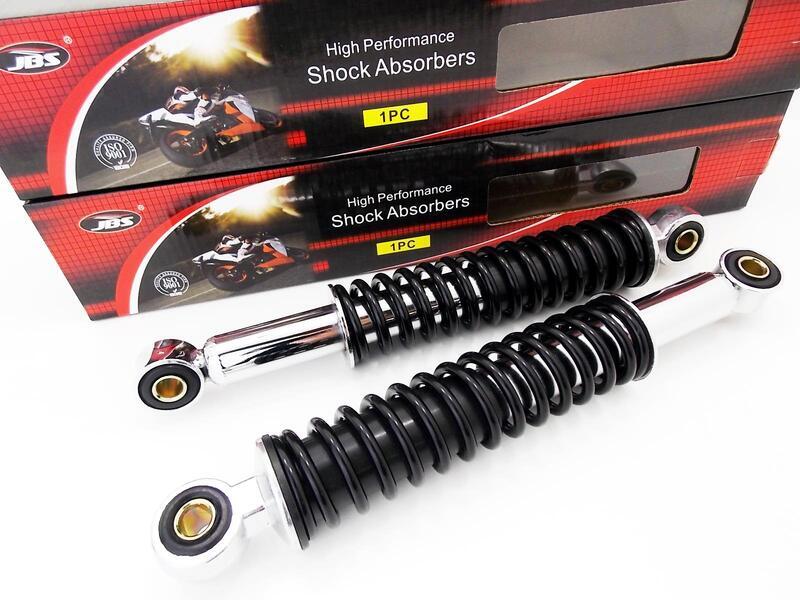 HONDA MR50 ELSINORE 74-75 270mm JBS BLACK/CHROME REAR SHOCK