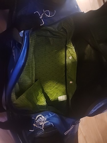 Borsa Maverick Monster Lacrosse Blu/Nero ASSOLUTAMENTE ENORME - Foto 5 di 6