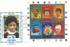 FDC International year of the GIBRALTAR 1979