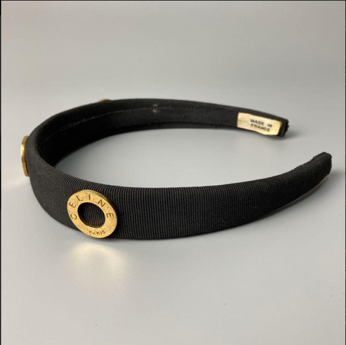 【国内発送】CELINE HEADBAND CELINE logo hair band headband hair accessories Plastic