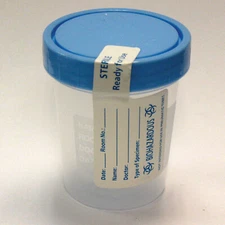 Sterile 4oz Urine Collection Sample Cup Sterile Specimen Container Sealed 
