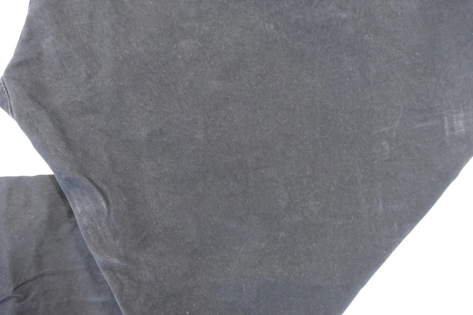 ALEXANDER MCQUEEN FADED BLACK 32 CLOTH LOW CROTCH FIT CROPPED JEANS MENS DEFECT - Image 4 of 4